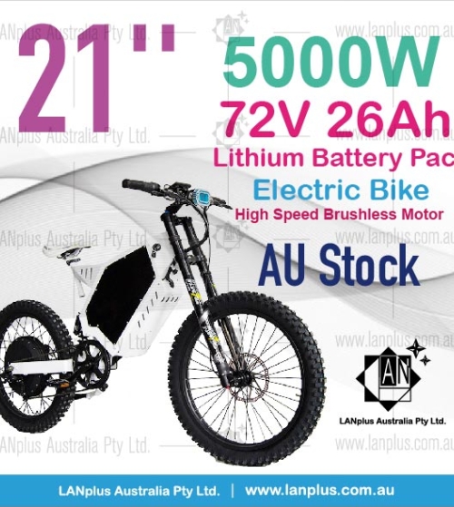 72V 5000W Ebike
