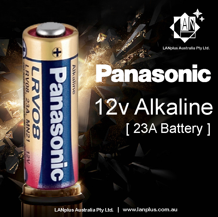 Battery Panasonic LRV08 A23 12V