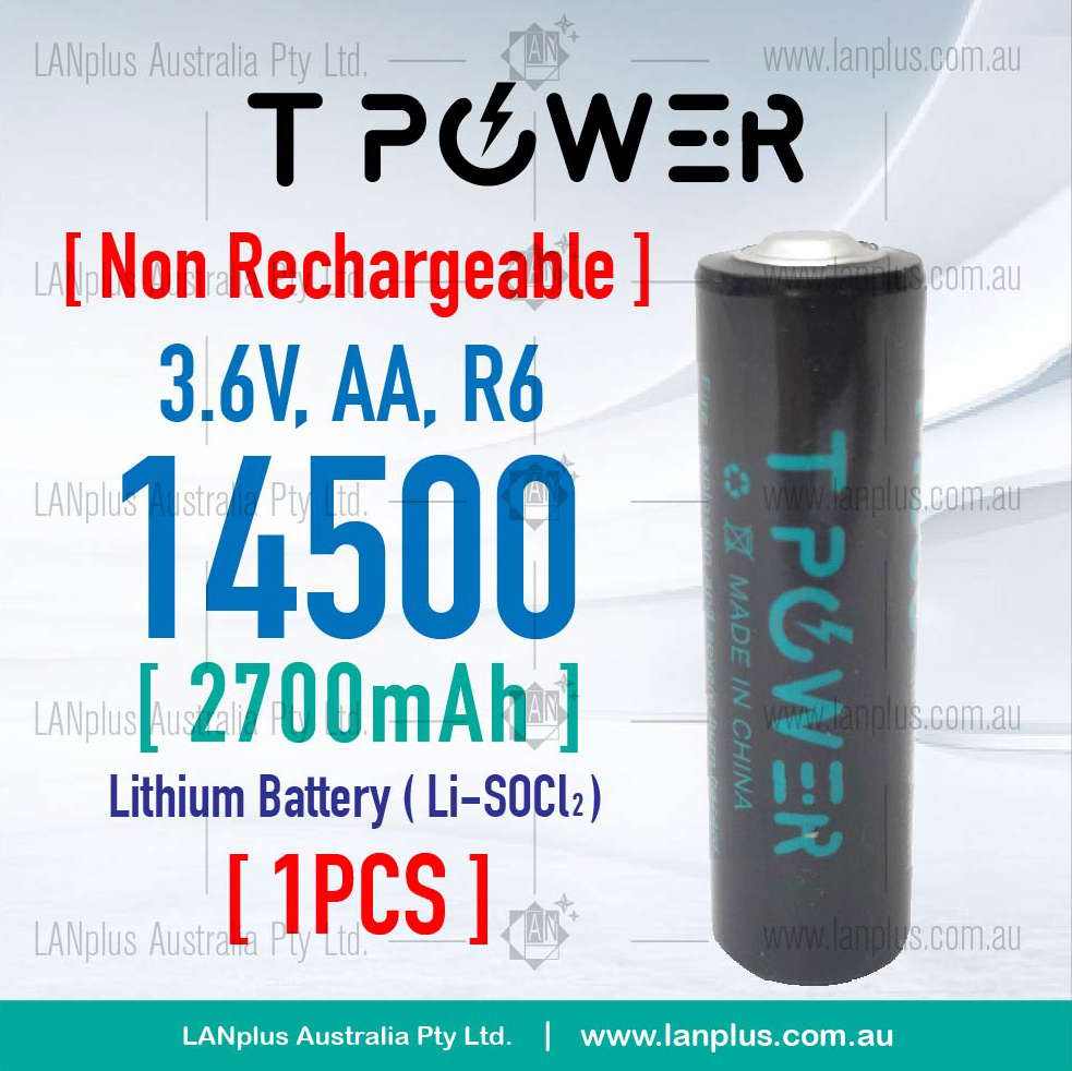 Tpower 14505 2700mAh lithium battery !!!