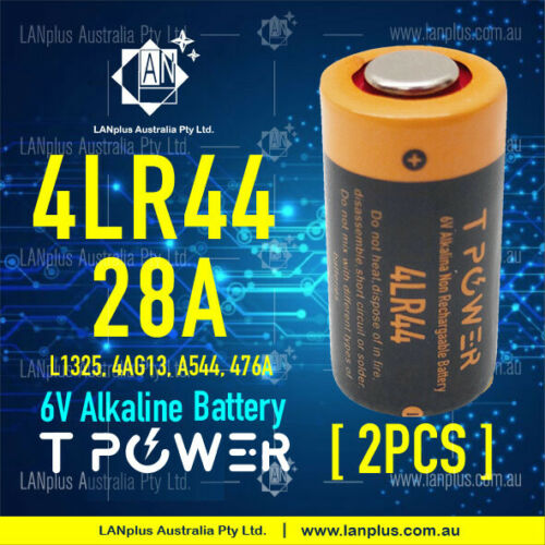 Energizer 2 Pack A544, 476A, 4LR44, 28A, L1325, PX28A 6V Battery 
